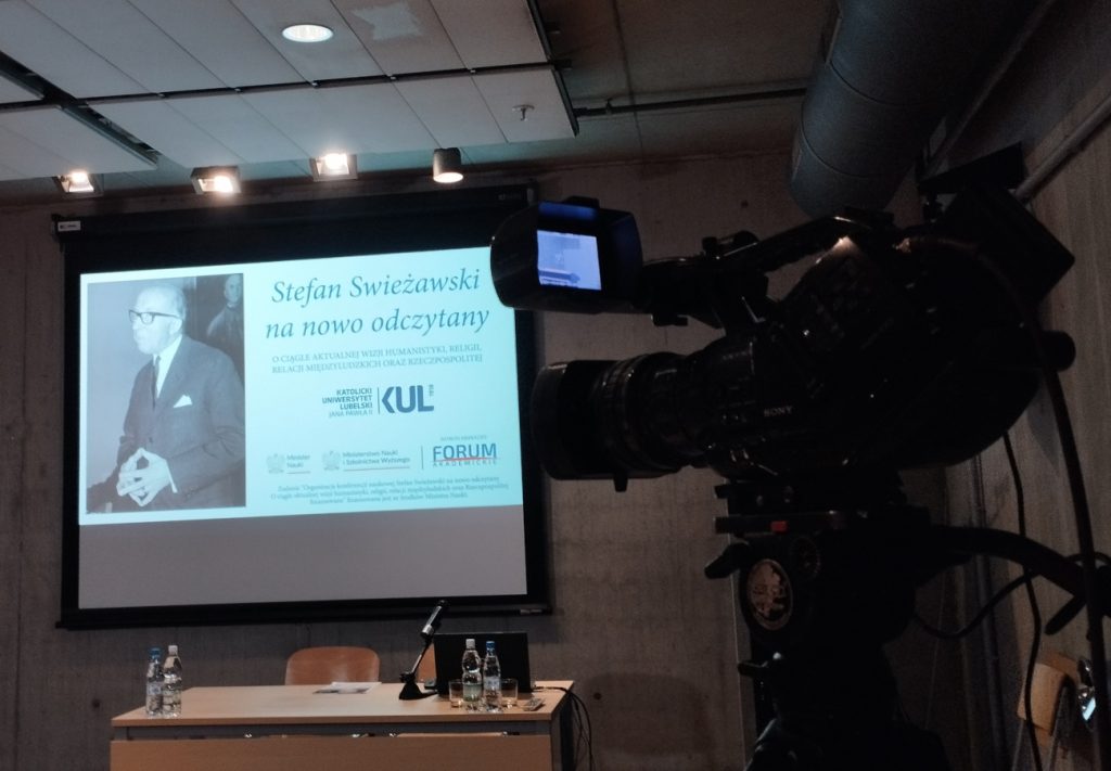 Transmisja konferencji Stefan Swieżawski na Nowo Odczytany Transmisja konferencji Stefan Swieżawski na Nowo Odczytany