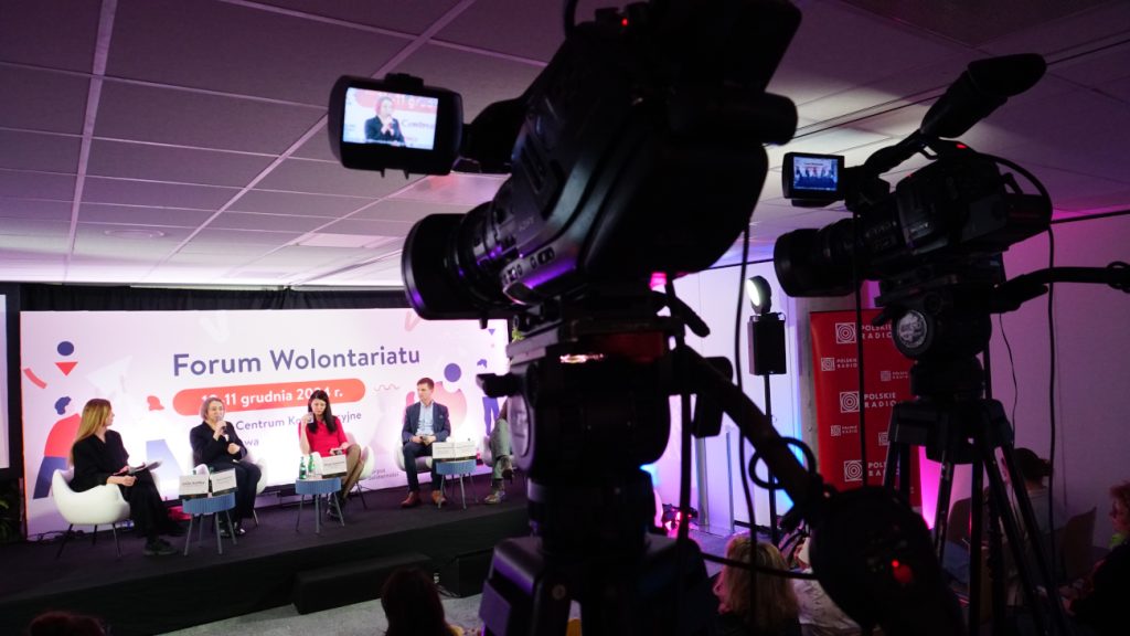 Forum wolontariatu Konferencja Konferencja panele live streaming